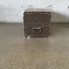 Rare Vintage 40's Cucina Military Trunk/Table w/Kitchen Cookware