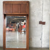 Antique Made in Belgium Arts & Crafts Mirror, Circa 1923