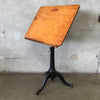 Vintage Adjustable Drafting/Typing Table By Dietzgen