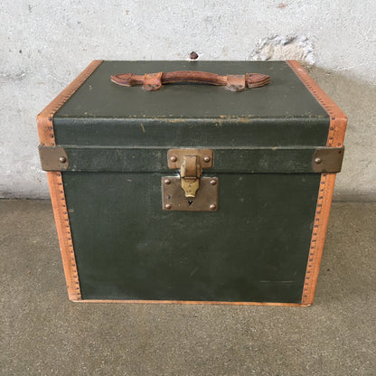 Vintage Trunk Made In France For Au-Touriste Paris