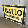 Vintage Gallo Wine Sign