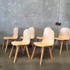 Set of 6 Bentwood Nordic Chairs