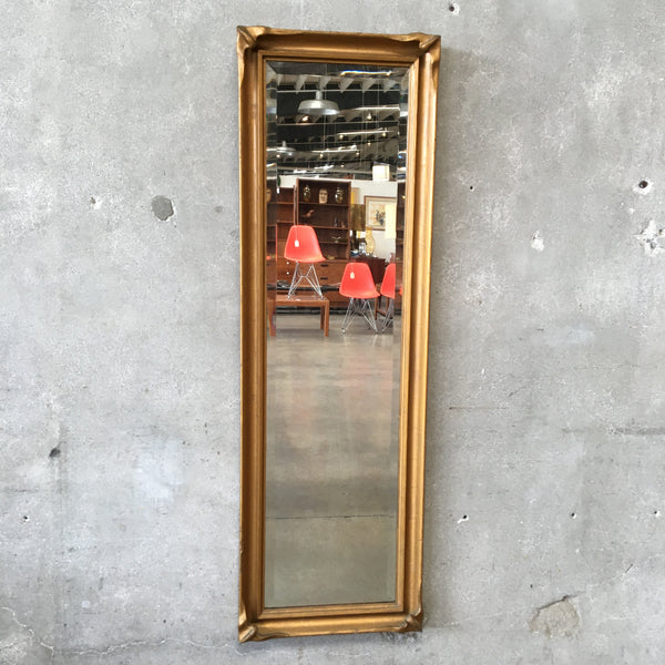 Art Nouveau Beveled Wall Mirror