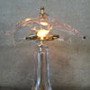 Vintage CoFrac Crystal Art French Vernier Table Lamp