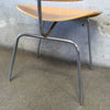 1950's Eames Molded Plywood Metal Base DCM Herman Miller Chair