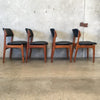 Set of Four Mid Century Erik Buck Dining Chairs