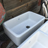 Rohl Shaws Original Lancaster 30" Single Bowl Apron Front Fireclay Kitchen Sink
