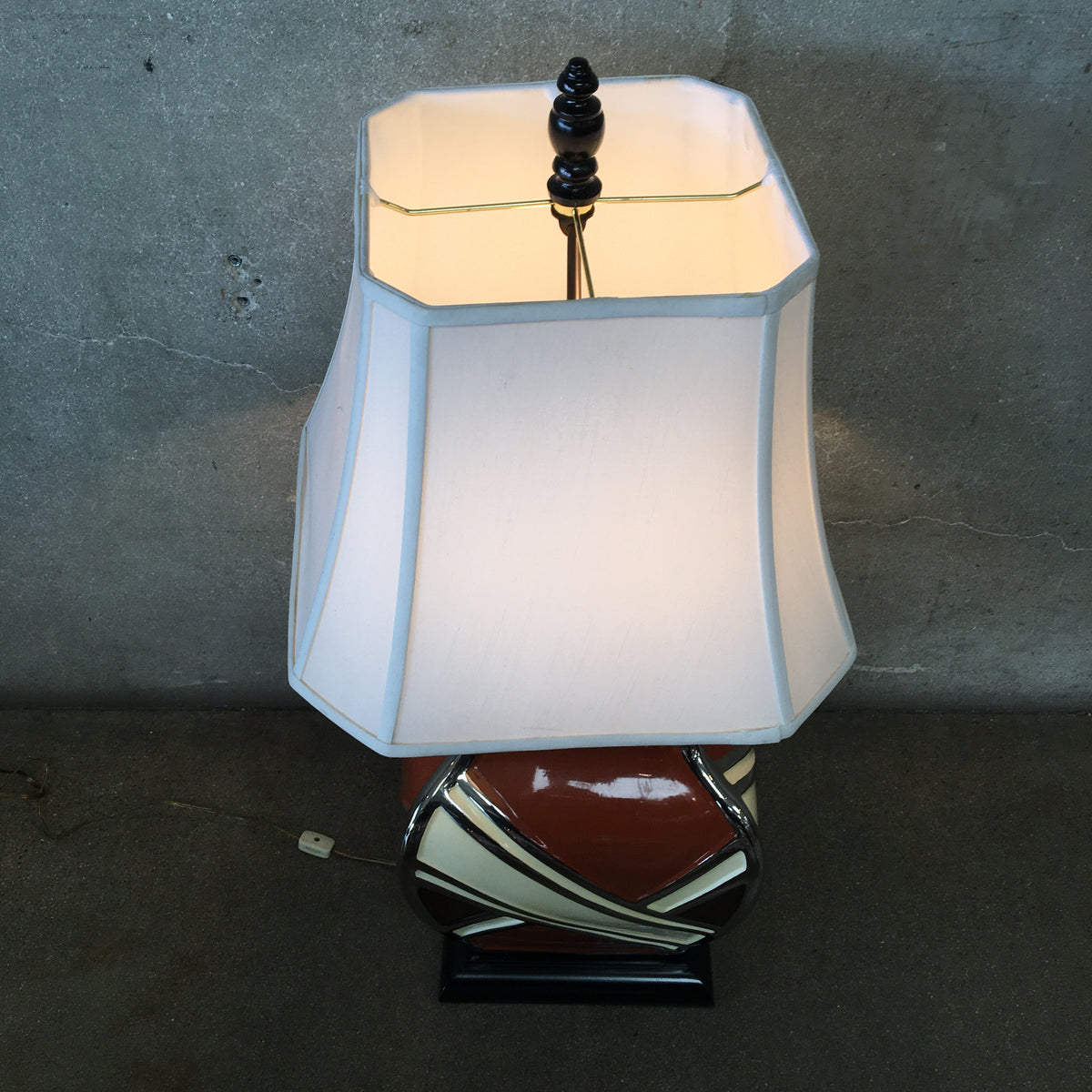 1970's Large Ceramic Lamp