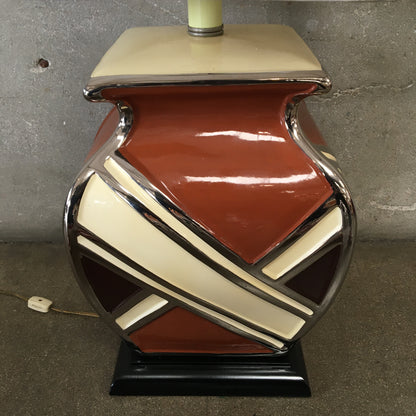 1970's Large Ceramic Lamp