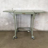 1950's Metal Typewriter Table