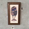 Owl Print, Signed Glenn Heath
