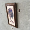 Owl Print, Signed Glenn Heath