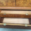 Art Deco High Dresser w/Burlwood & Oak by Stanley Furniture