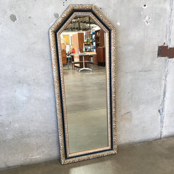 Velvet Lined Framed Mirror #1