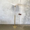 Post Modern Gold & Lucite Floor Lamp