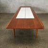 Lane Cosmopolitan Surfboard Ceramic Tile Coffee Table