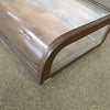 Large Display Case With Beveled Front