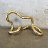 Mid Century Brass "Infinity" Art By Richard Zawitz
