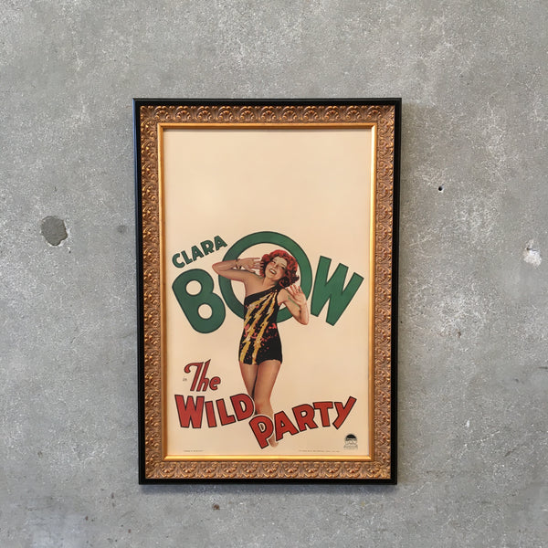 1929 Paramount "Wild Party" Clara Bow