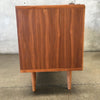 Mid Century Credenza Media Records Cabinet