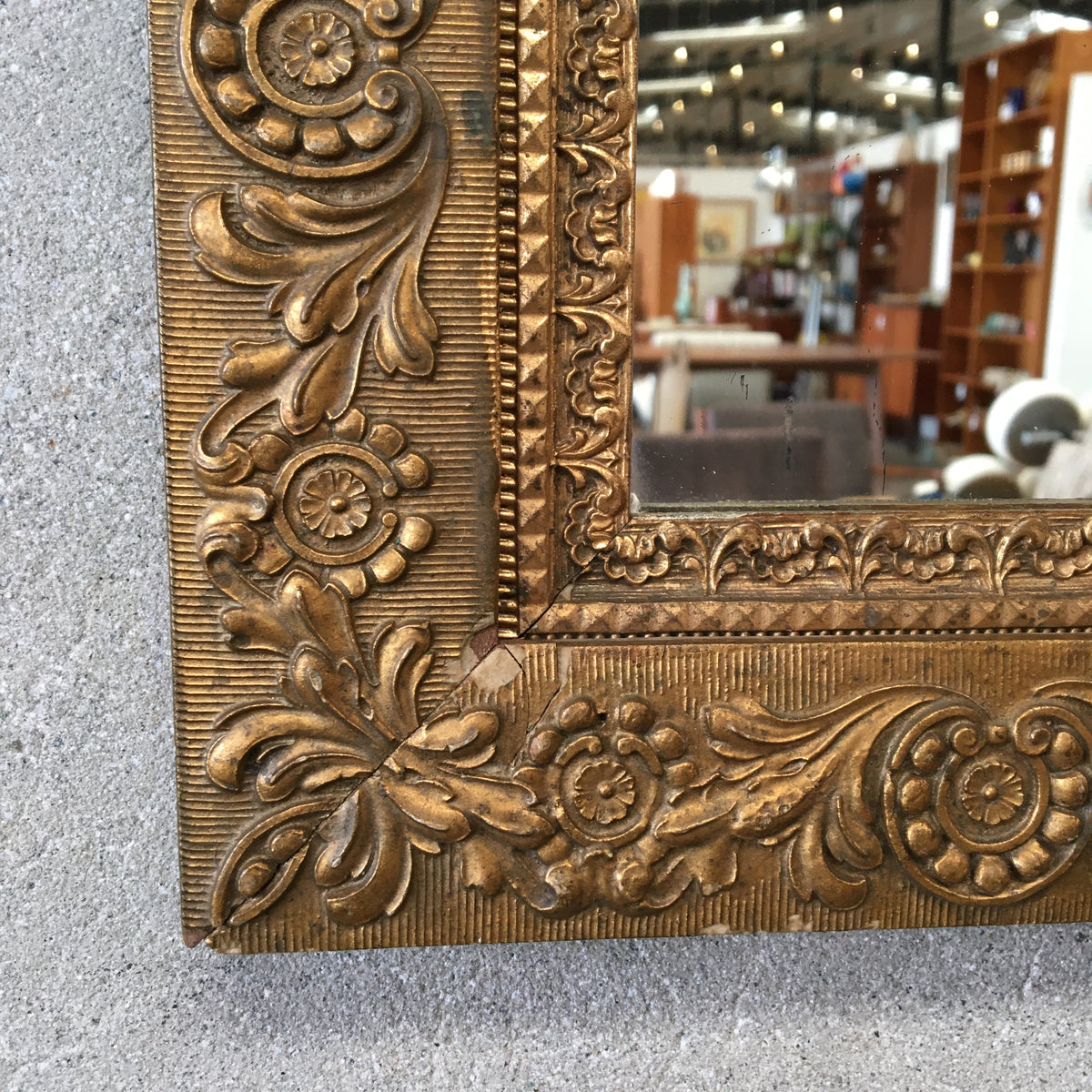 Ornate Vintage Wall Mirror