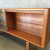 Mid Century Teak Lighted Cabinet by D-Scan