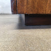 Lane Brutalist Mid Century Walnut Low Boy Dresser