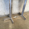 Pair of Mid Century Modern Chrome Stands
