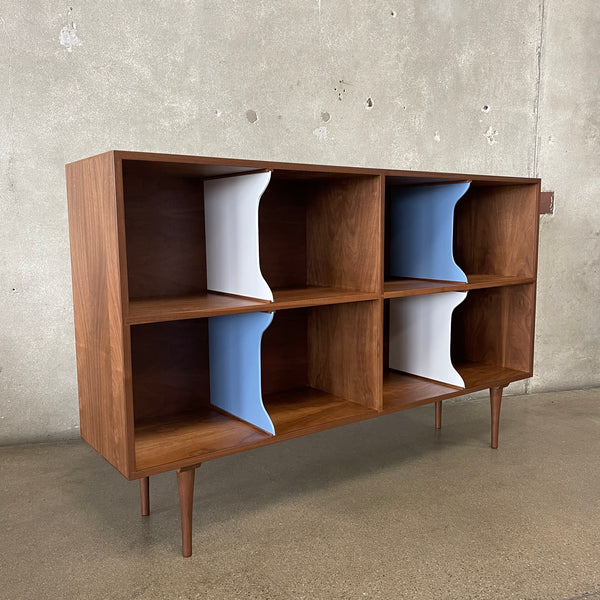 Mid Century Modern Style Record Storage Cabinet