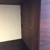 Vintage Mid Century Modern Walnut Single Box Wall Unit/Storage