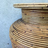 Large Split Reed Urn/Basket
