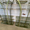 Pair of 80's Art Deco Style Open Shelving Etageres