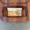 Vintage Danish Meat Carving Board & Tray