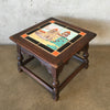 Scenic Tile Table with Santa Barbara Mission Taylor Tiles