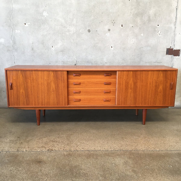Mid Century Danish Credenza By Clausen & Son
