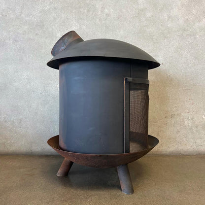 Rare Vintage Mid Century Modern Fireplace Designed By George Kosmak