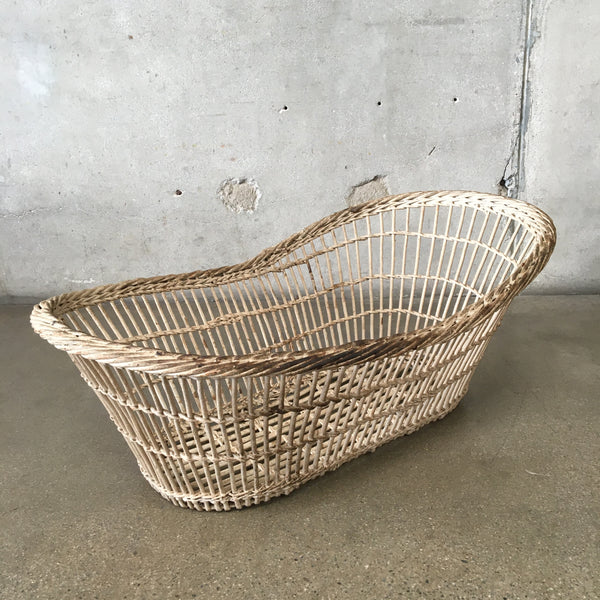 Antique Tobacco  Bushell Basket