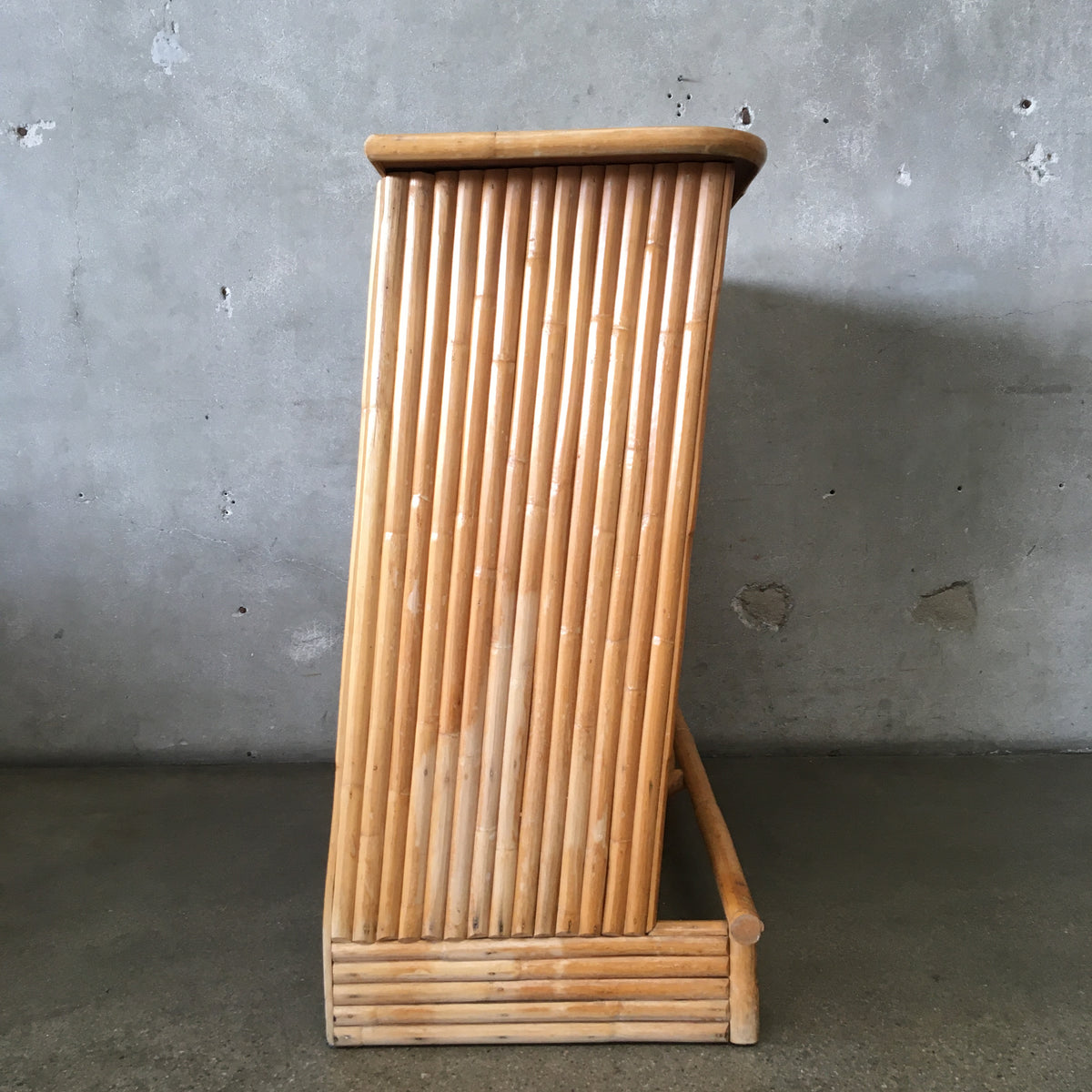 Vintage Mid Century Modern Bamboo - Rattan Bar