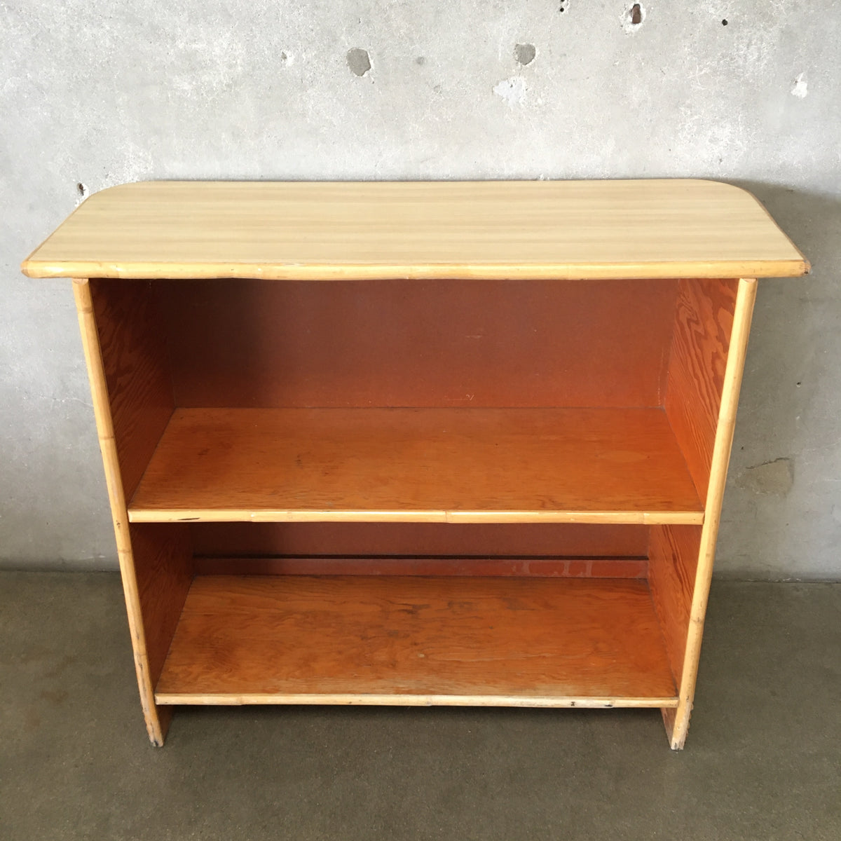Vintage Mid Century Modern Bamboo - Rattan Bar