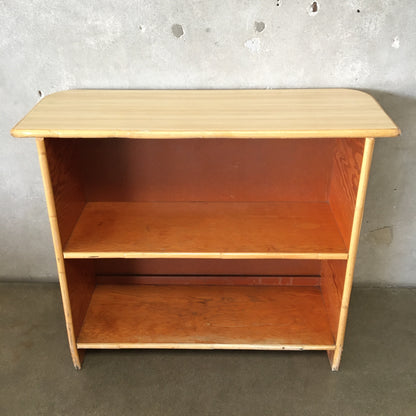 Vintage Mid Century Modern Bamboo - Rattan Bar