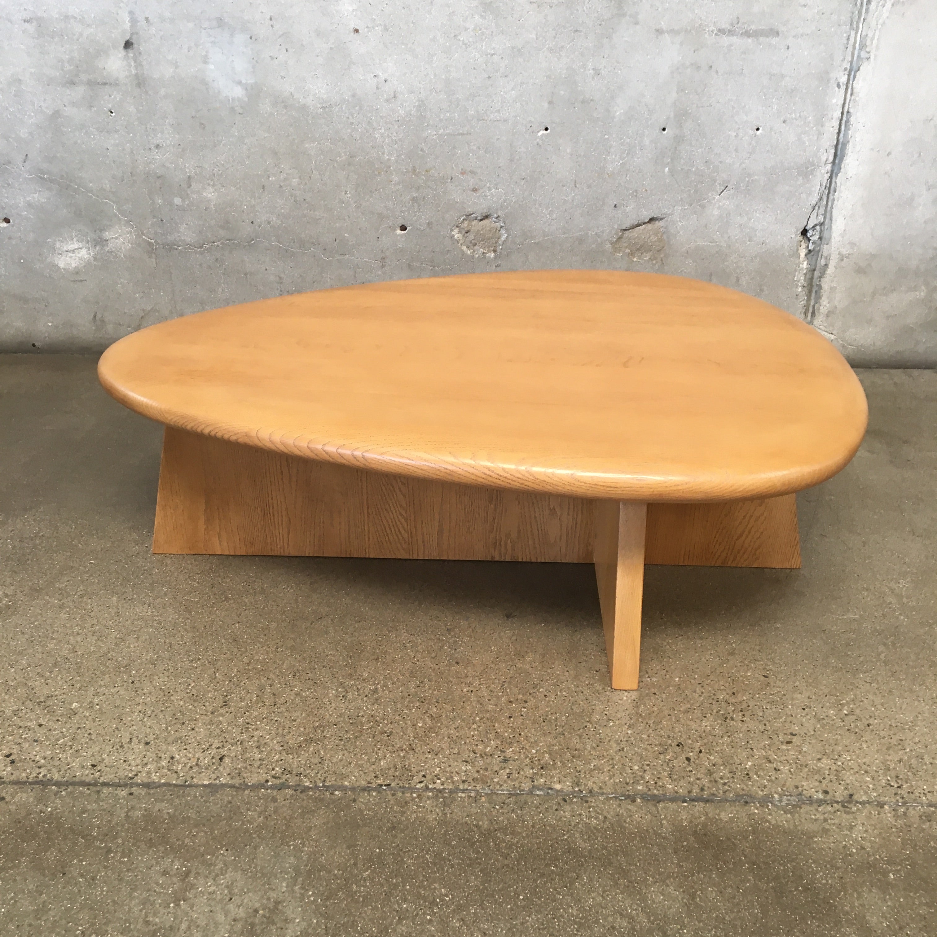 Pisces Coffee Table – Hand-Sanded Red Oak – Sixpenny