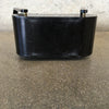 Wilardy Little Black Lucite Purse w/Attached Compact Top