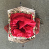 1920's  Red Beaded Evening Bag