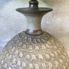 Mid Century Modern Vintage Ceramic Lamp, Artisan Made