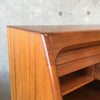 Vintage Secretary Desk & Vanity by Dyrlund Made in Denmark