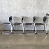 Set of 4 Vintage KI Seating Cantilever Chairs By Krueger International