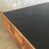 Modern Smoked Glass Floating Coffee Table