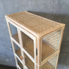 Light Bamboo Wood Cabinet