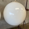 Pair Of Vintage Mid Century Industrial Modern Globe Lamps