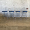 Set of Four Harry Bertoia For Knoll Still Wire Counter Stools